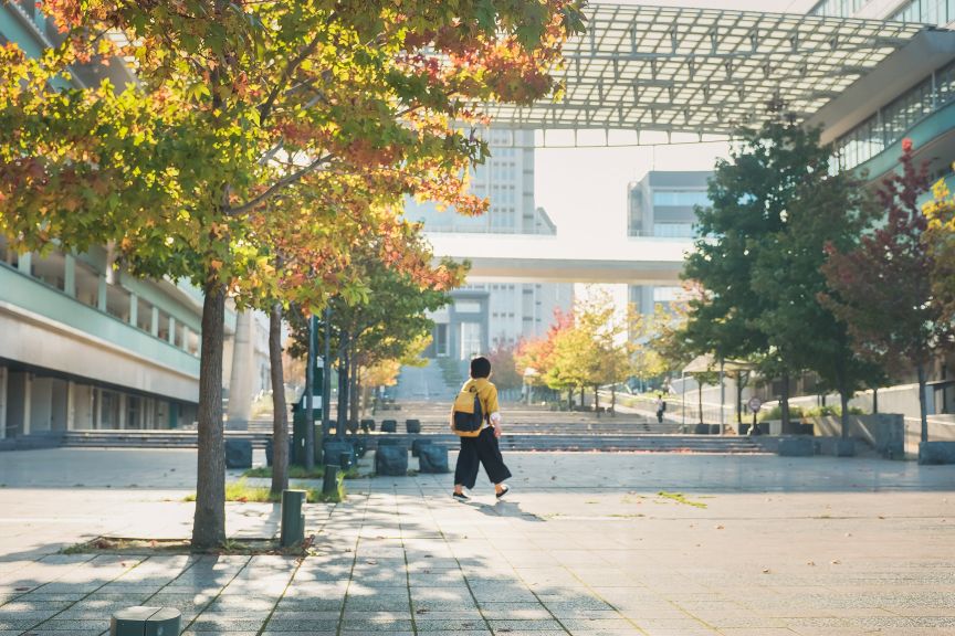 Nhat Ban dep mo mang thoi khac chuyen mua sang thu 16